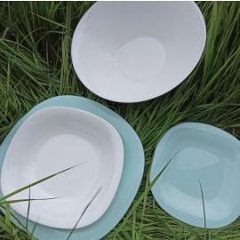 Сервиз Luminarc  CARINE Turquoise&White /19 пр.