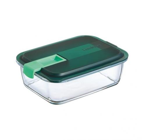 Контейнер Luminarc EASY BOX /820мл прямоугольный (зелёный)