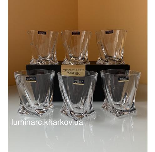 Набір Bohemia Quadro /6Х340мл склянок для віскі