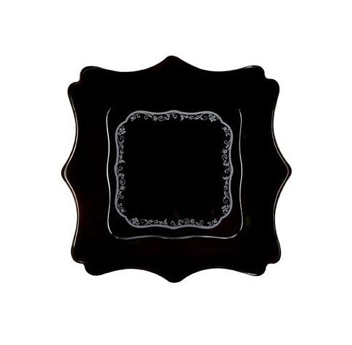 Тарелка Luminarc AUTHENTIC SILVER BLACK /220мм суповая