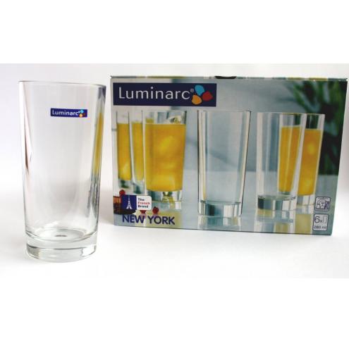 Набор Luminarc NEW YORK /280Х6 стаканов высоких