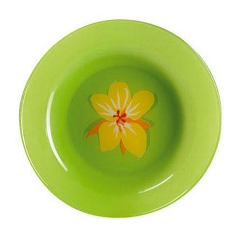 Тарелка Luminarc POP FLOWERS Green /215мм суповая