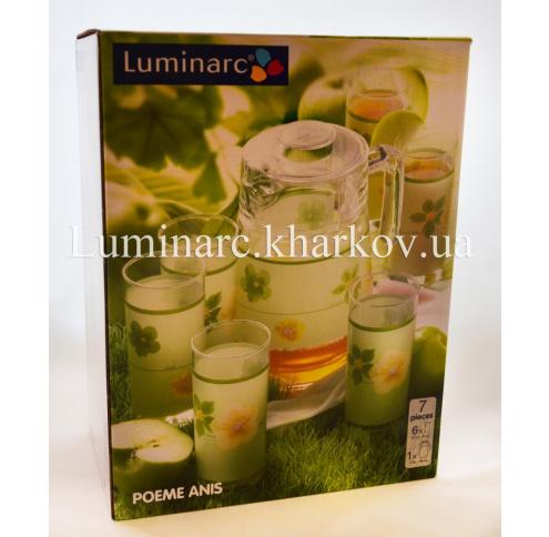 Набір Luminarc POEME ANIS /7пр. для напоїв