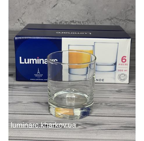 Набор Luminarc ISLANDE /6Х300мл стаканов низких