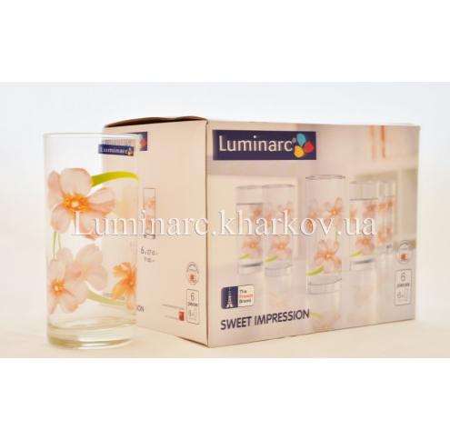 Набор Luminarc SWEET IMPRESSION /270X6 стаканов выс.