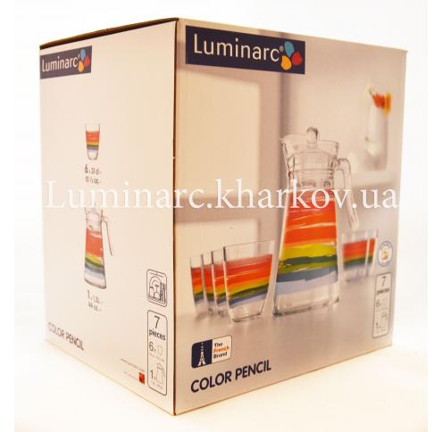 Набор Luminarc COLOR PENCIL /7пр. для напитков