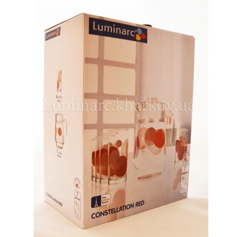 Комплект Luminarc  CONSTELLATION RED /7пр.