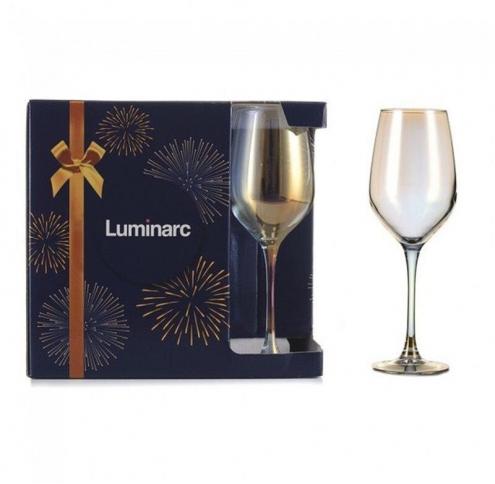 Набор Luminarc  Сeleste золотистый хамелеон /350Х6 вино