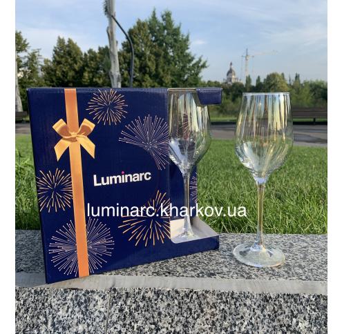 Набор Luminarc  Сeleste золотистый хамелеон /270Х6 вино УЦЕНКА