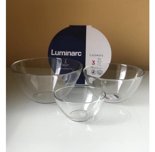 Набор Luminarc  COSMOS салатников 3пр /125,170,200мм