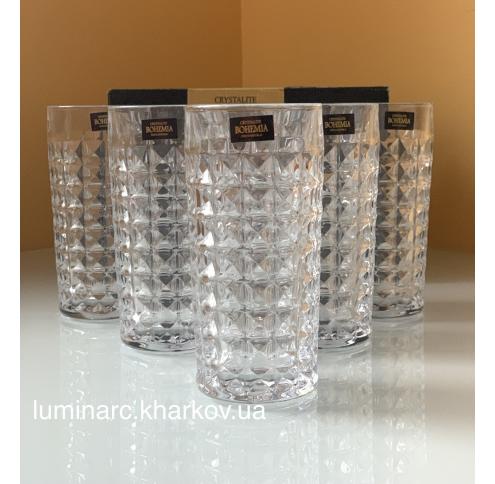 Набір Bohemia Diamond /6Х260мл склянок для води