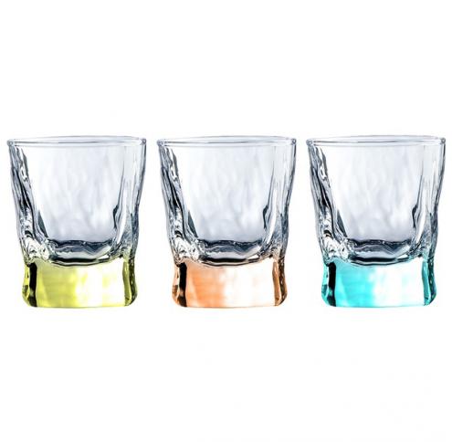 Набор Luminarc  ICY /3Х300мл стаканов низких с цветным дном
