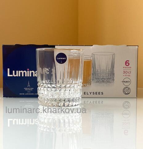 Набор Luminarc  ELYSEES /300X6 стаканов низких