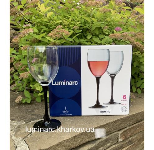 Набор Luminarc DOMINO /6Х250мл бокалов д/кр.вина