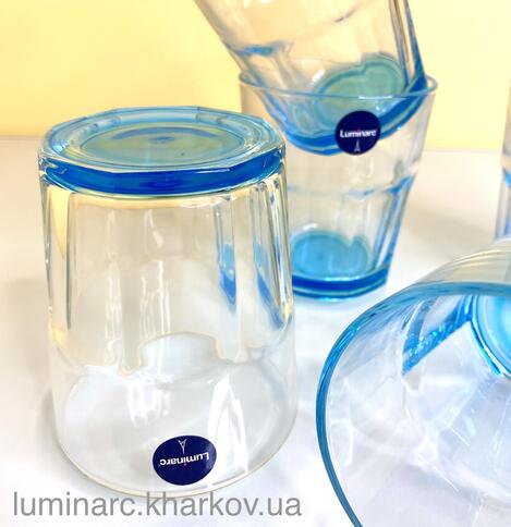 Набір Luminarc TUFF BLUE /6Х300мл склянок низьких