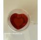 Чашка heart shaped с двойными стенками сердце 