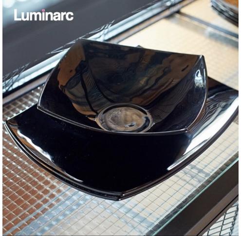 Салатник Luminarc QUADRATO BLACK /160мм