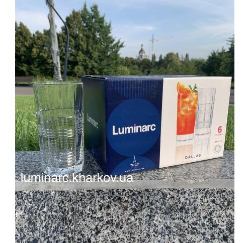 Набір Luminarc ДАЛЛАС /380Х6 склянок вис.