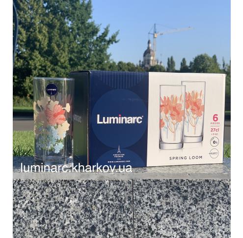 Набор Luminarc SPRING LOOM /270X6 стаканов выс.