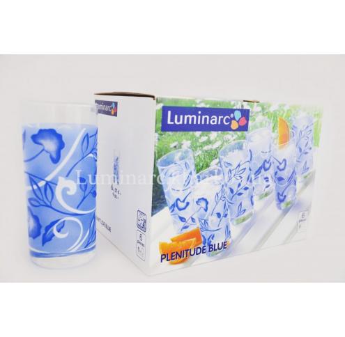 Набор Luminarc PLENITUDE BLUE /270X6 стаканов выс.