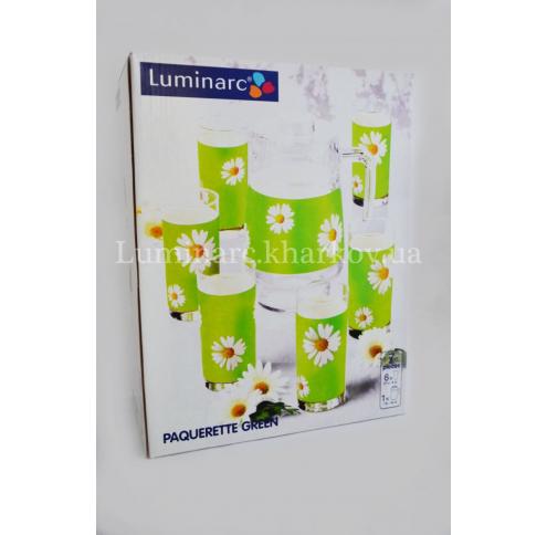 Набір Luminarc PAQUERETTE GREEN /7пр. для напоїв
